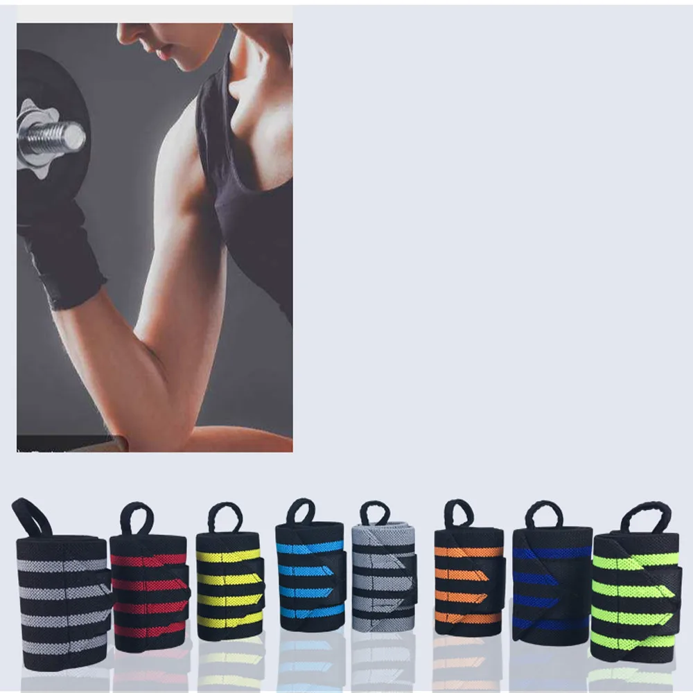 

Sports Safe Multifunction Sports & Outdoors Safety Fashion Wrapped Wrist Elastic Bandage Therapy Sport Wrap Pain Relief