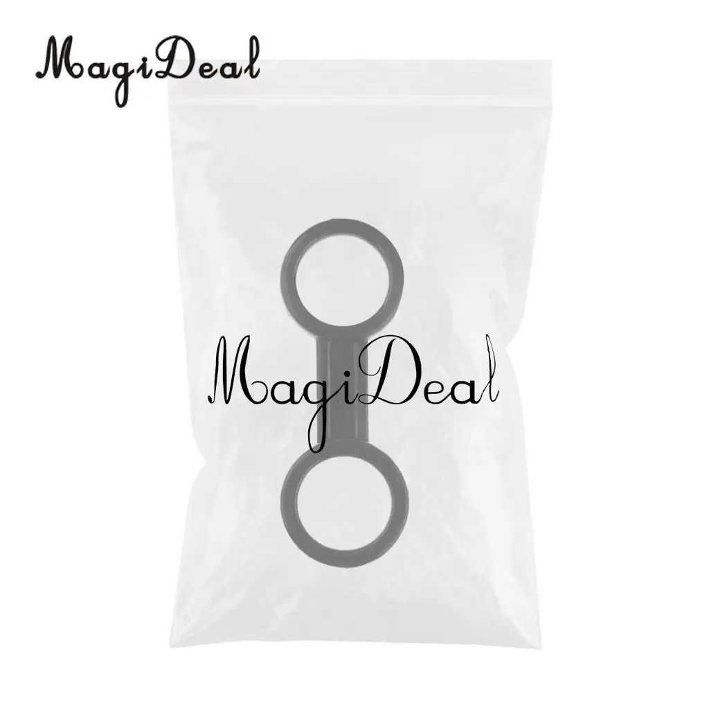 MagiDeal Hot 1Pc Scuba Diving Dive Silicone Snorkel Mask Strap Keeper Clip Holder Retainer Snorkeling Gear Equipment Acce Black