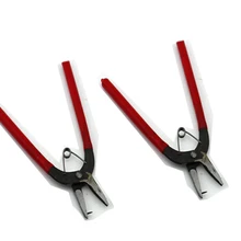 Плоскогубцы из нержавеющей стали, ручные инструменты, красные 16 см(6 2/"), 1 шт.)* Пинцет клеевой пистолет щипцы, ювелирные изделия