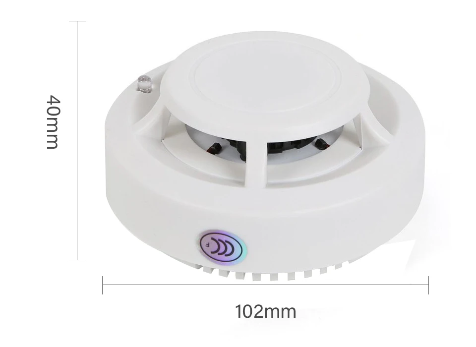 SEEGUARD дымовая сигнализация пожарная сигнализация Домашний Беспроводной датчик дыма автономный датчик задымления 3C Сертификация