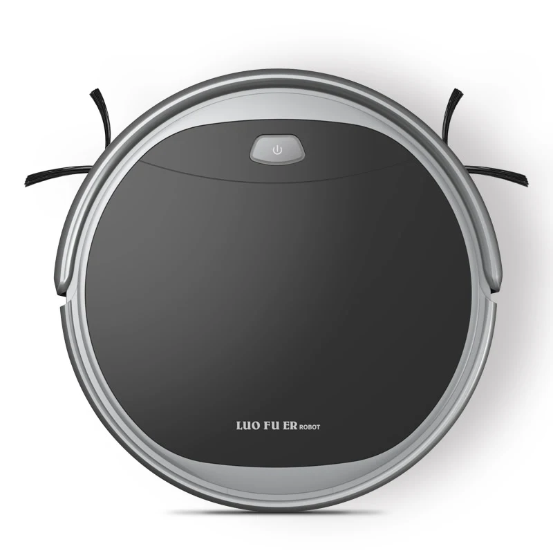 

Household Robot Vacuum Cleaner Self-Charge Robot Vacuum Dry Wet Mopping Machine Mopping Sweeping Suction Type Dust Cleaner Gray
