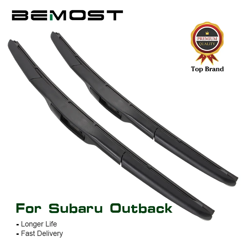 

BEMOST Car Front Wiper Blades Clean The Windshield For Subaru Outback Fit Hook Arm Model Year From 1996 To 2018 Auto Accessories