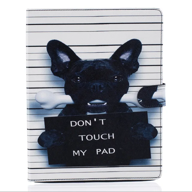 Black Dog Pattern Flip Case For Le Ipad Air2 Mini 4 Ipad2 3 Black Dog Pattern Flip Case For Le Ipad Air2 Mini 4 Ipad2 3 Pro