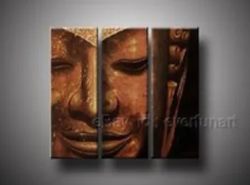

Group Handmade Wall Decor Art Modern Huge Buddha Canvas Oil Painting