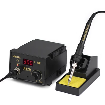 

High quality 110V/220V 45W YIHUA-937D Eruntop 936 Constant Temperature Antistatic Soldering Station Soldering Iron Station US/EU