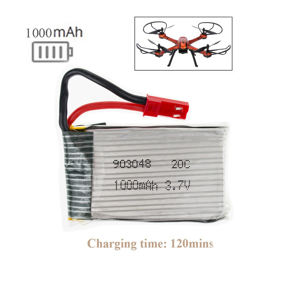 Bateria Recar Li-polimero 3,7v 1000mah - 25c - Para Drone - Foto 13