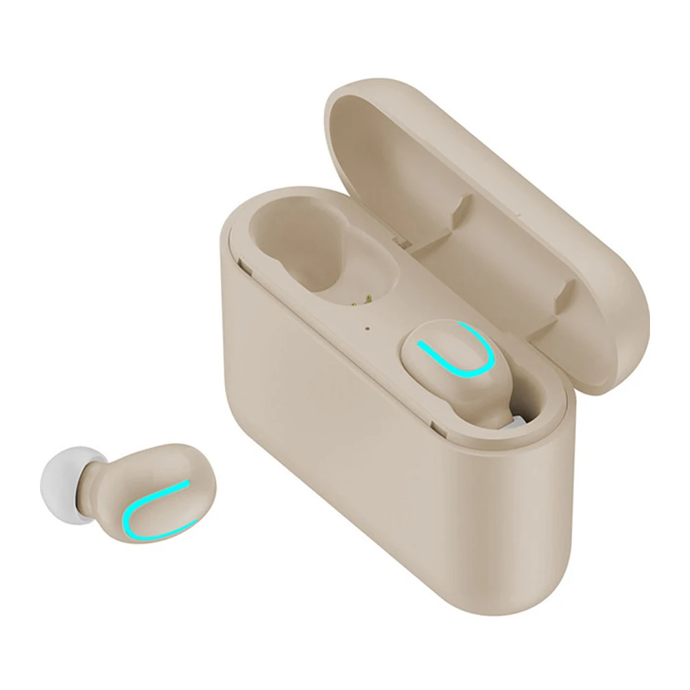 Bluetooth 5 0 наушники гарнитура Q32 TWS беспроводные спортивные игровая