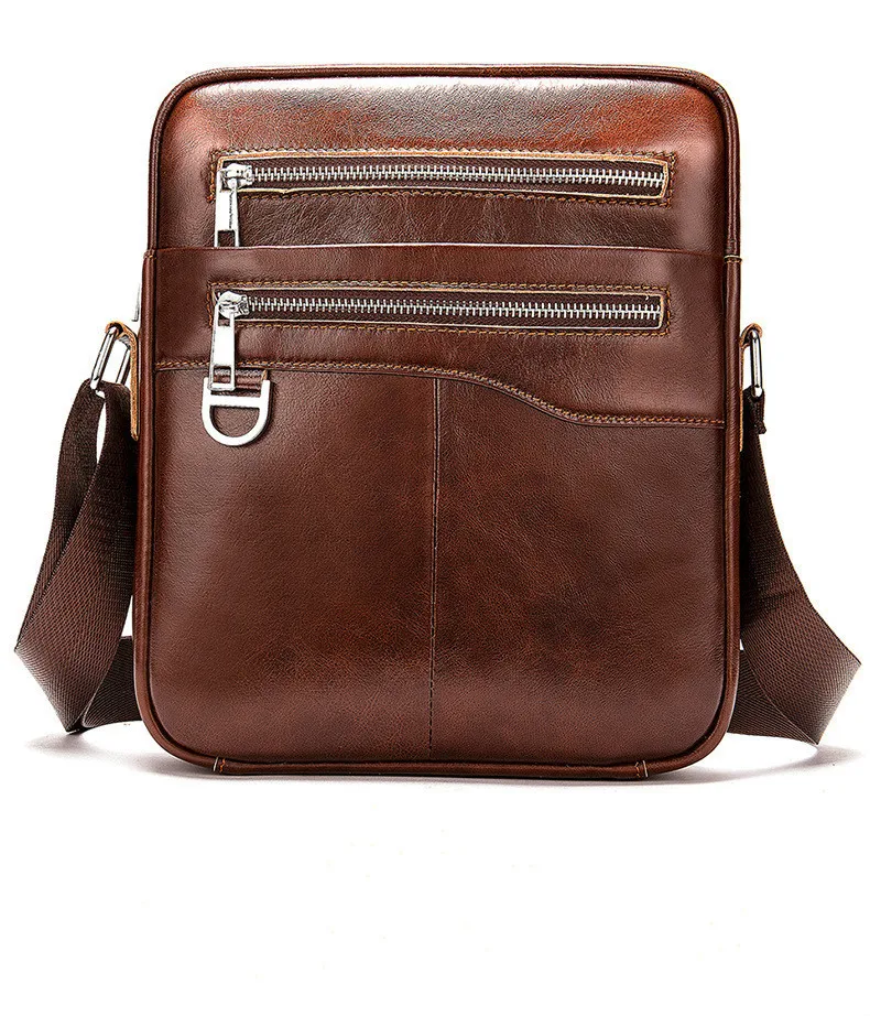 Повседневный мужской портфель из воловьей кожи, деловая сумка, Мужская винтажная сумка-мессенджер, маленькие сумки через плечо, сумки через плечо для мужчин