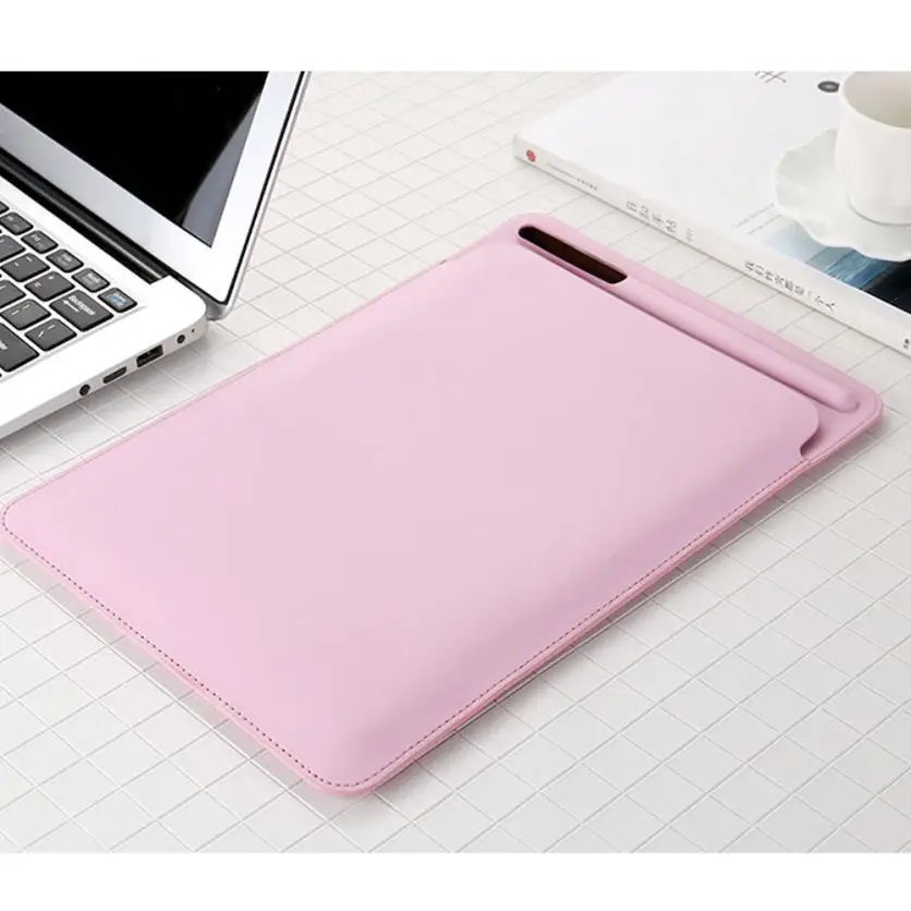 Для ipad Чехол PU брендированный флип-чехол из кожи с кожаными рукавами для ipad Pro 12,9 дюйма контейнер для хранения с функцией стилуса Apple Pencil чехол для планшета NO29; Прямая поставка - Цвет: F