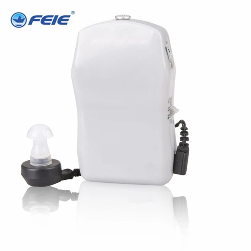 Body Worn Pocket Mini In Ear Hearing Aid Sound Amplifier Volume
