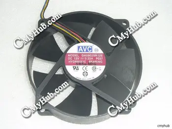 

For AVC DA09025R12E P037 DC12V 0.22A 95x95x25mm 4Pin 4Wire Cooling Fan
