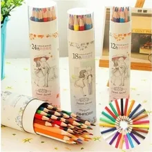 Free shipping colored pencils Set children s pencils color hand painted oil painting art students dedicated