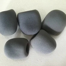 5 шт./лот СЕРЫЙ Микрофон Гриль Пена Обложка Mic Щит ветрового Держатель Высококачественного