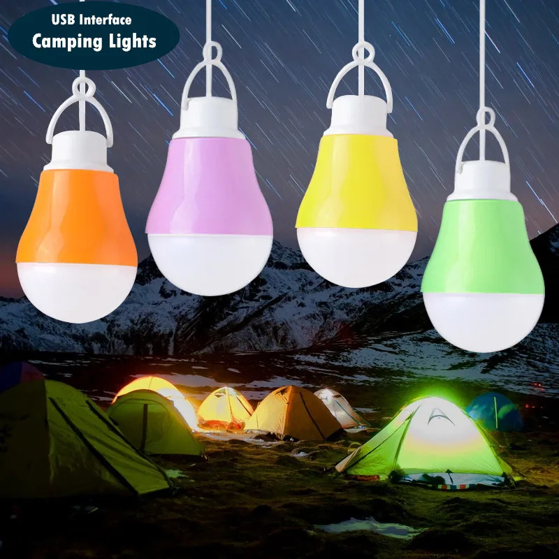 

color portable usb light bulb 5730 SMD led lamp camping lantern For PC Mobile Power Pack laptop USB port light bulb