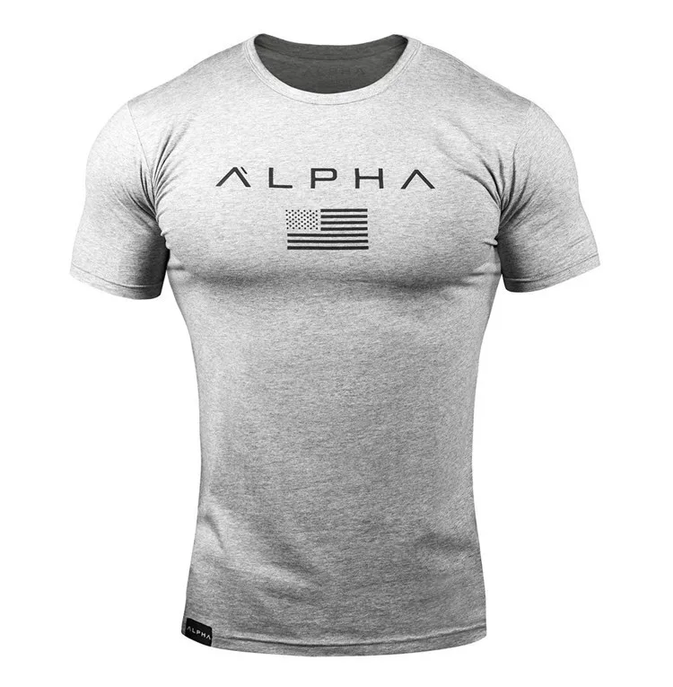 2018 новая брендовая одежда Gyms Tight T-Shirt Мужская s фитнес-футболка для мужчин Gyms Футболка мужская для фитнеса, кросфита летний топ
