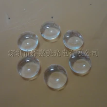 PMMA светодиодный объектив диаметром 10 мм Высота 3,2 мм двойная выпуклая линза, светодиодный оптический объектив, 1 Вт 3 Вт 5 Вт Лазерный светильник