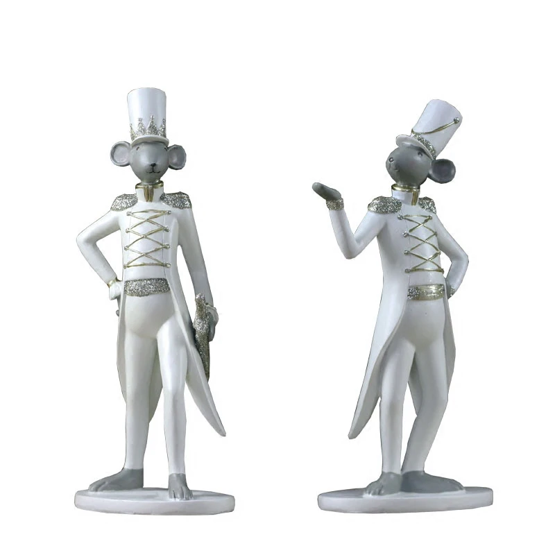 

Nordic modern jazz mouse figurine creative home interior decorations soft furnishings ornaments children's room decorations