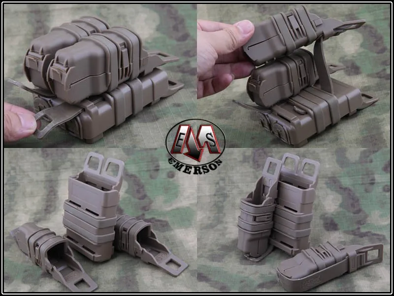 EMESON крепежный элемент для магазина винтовка+ Пистолетная обойма сумка EM6347 сумка для журналов