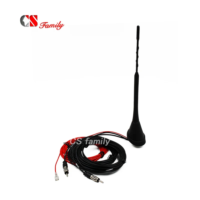 DVB DAB FM AM антенна DC 12 В усилитель Автомобильный цифровой ТВ и AM/FM радио коробка