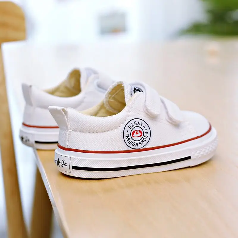 Sapatos para a Menina Sapatos de Lona Moda da Criança Bebê Crianças Meninos Nova Primavera Verão Meninas Tênis Branco Sapatos 2020 9 verão meninas tênis branco moda da criança sapatos