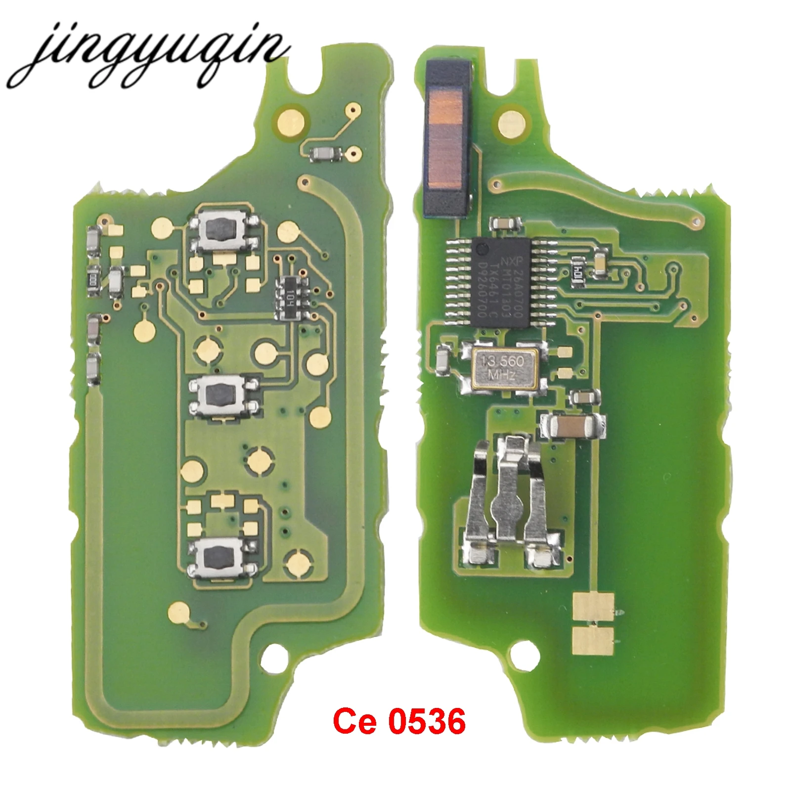 Jingyuqin для peugeot 407 407 307 308 607 Citroen C2 C3 C4 C5 спросить дистанционный ключ электронные платы 3 кнопки CE0523 Ce0536