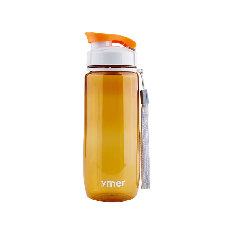 590/560 мл бутылка с водой, Спортивная походная бутылка, пластиковая прозрачная переносная Спортивная бутылка - Цвет: 590ML