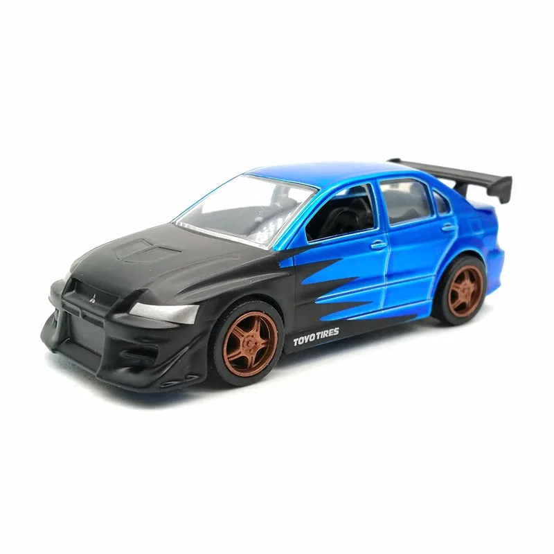 Ja da 1:64 2002 Mitsu bishi Lancer Evo 7 сплав игрушки для детей литья под давлением модель