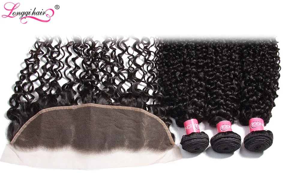 brazilian curly hair bundles with closure (1)