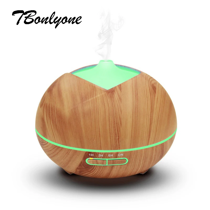 

TBonlyone 300ML colorful air humidifier essential oil diffuser aroma humidifier ultrasonic humidifier aroma diffuser light wood
