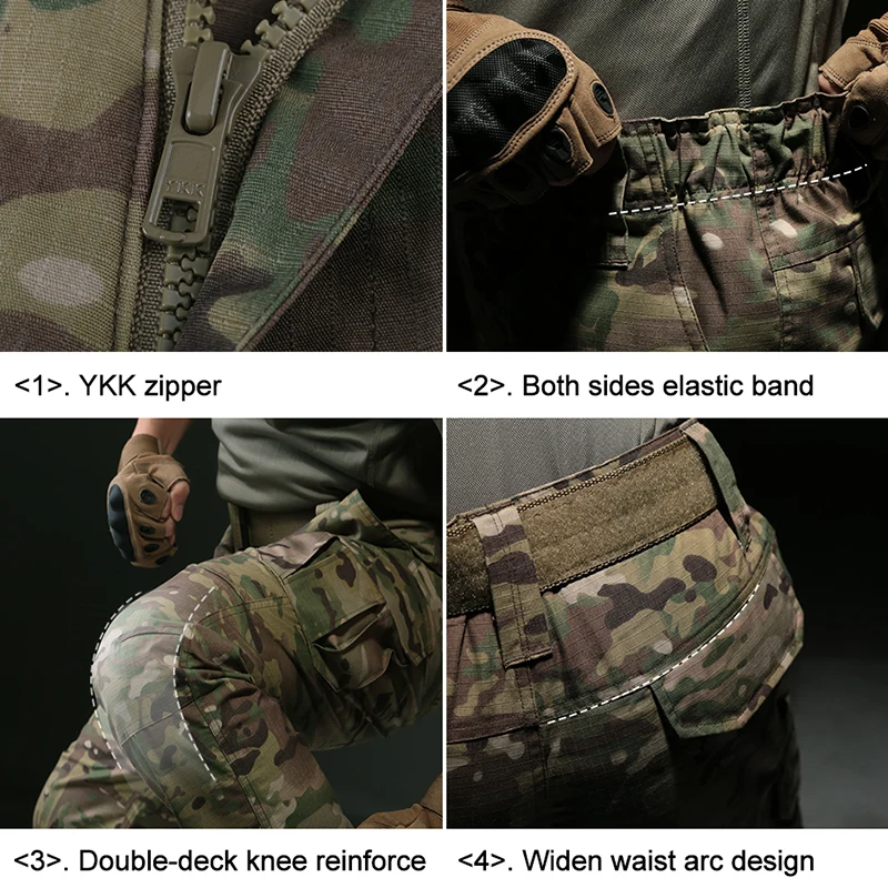 CQB deportes al aire libre Camping táctico camuflaje militar Pantalones de mujer CS monos para escalada senderismo Pantalones de mujer CQB deportes al aire libre Camping táctico camuflaje militar Pantalones de mujer CS monos para escalada senderismo Pantalones de mujer