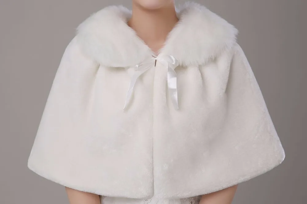 Walk Beside You Real Photos Ivory Fur Stole Cape Wedding with Ribbon Winter Wedding Coat Wedding Accessories Stock Walk Beside You Real Photos Ivory Fur Stole Cape Wedding with Ribbon Winter Wedding Coat Wedding Accessories Stock