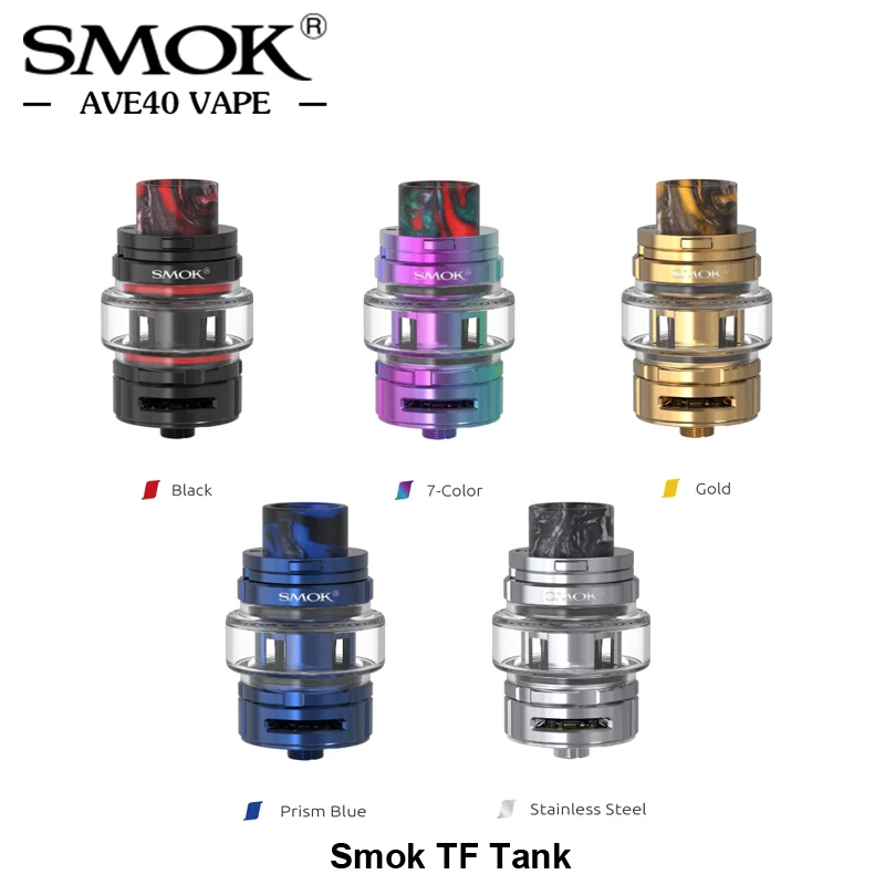 

New Arrival Smok TF Tank 6ml Capacity TF BF-Mesh Replacement Coil E-Cigarette Tank Atomizer Morph Vaporizer VS TFV8 Baby V2 Tank