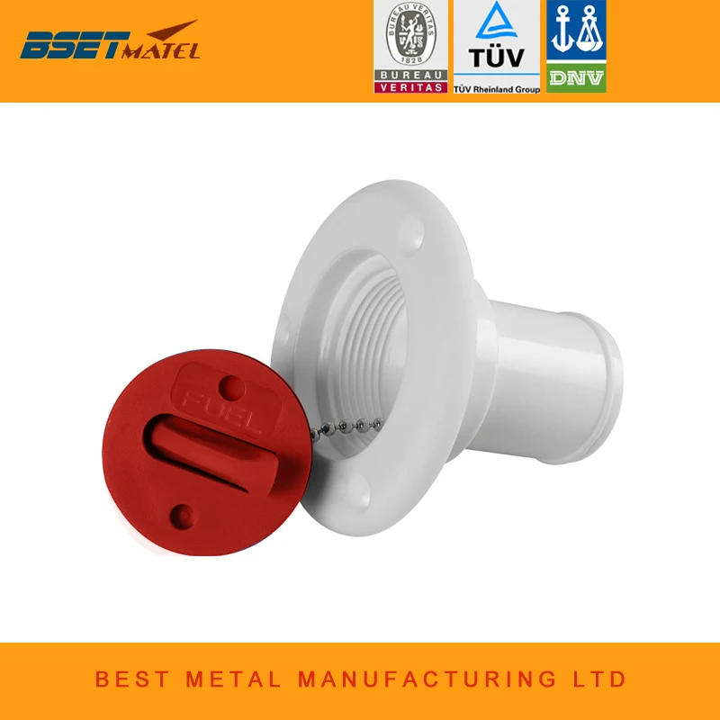

Nylon Plastic UV stabilized Marine hardware Deck Filler of Fuel 1.5 inch Socket boat Motorhome yacht Caravans camper vans truck