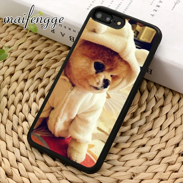 Maifengge чехол для телефона с изображением милой Померанской собаки iPhone 5 6 s 7 8 plus 11 12