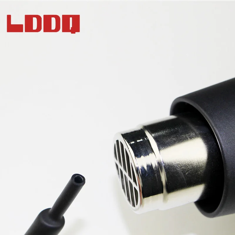 LDDQ 100 см термоусадочная трубка черный клей подкладка труб соотношение 3:1