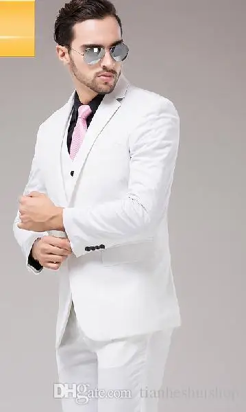 formal attire white