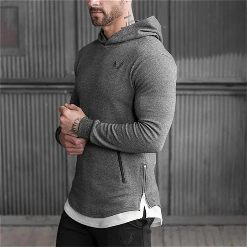 2018 spring new Mens Camouflage Hoodies Fashion leisure pullover fitness Bodybuilding jacket Sweatshirts sportswear clothing