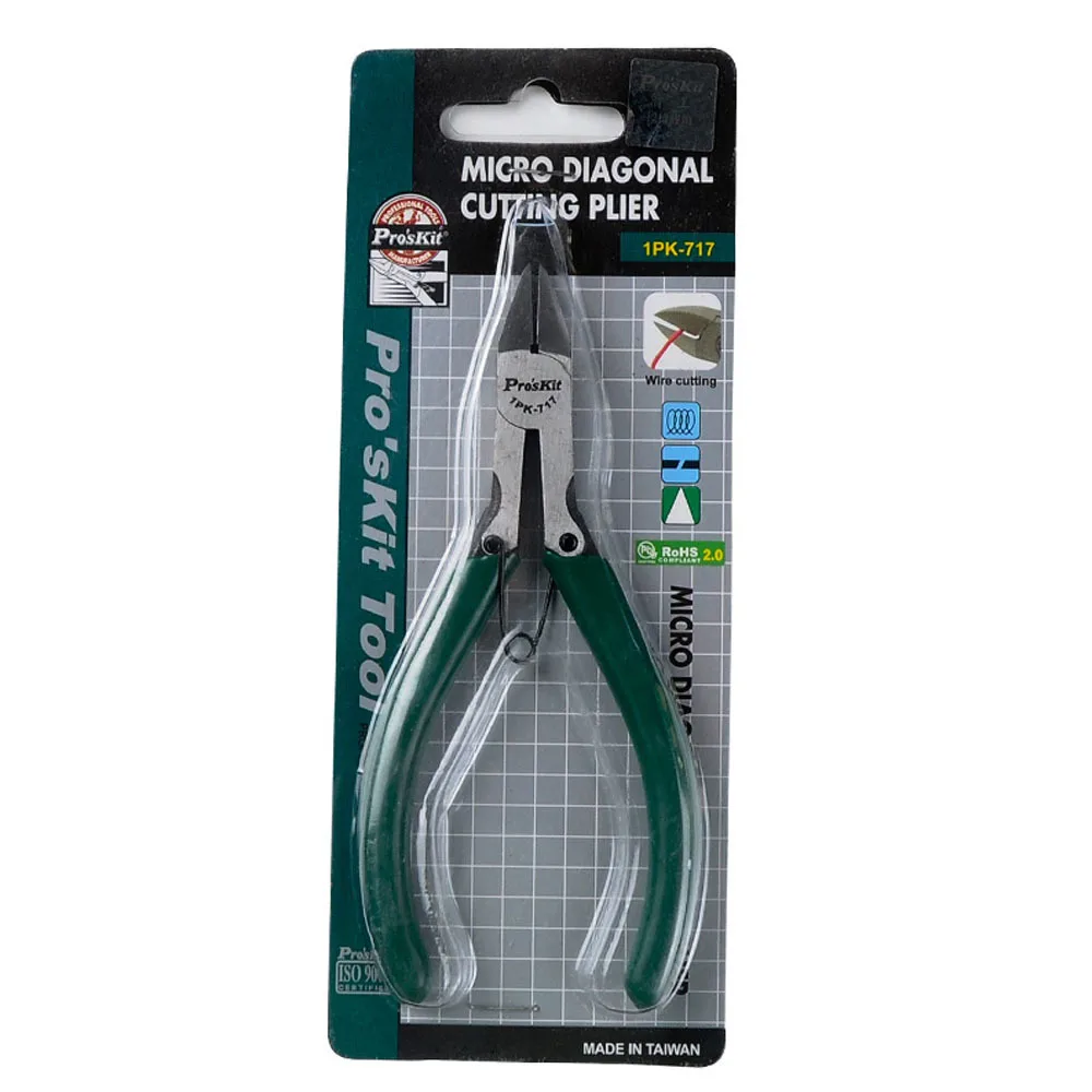 

1PK-717 Good Quality Durable Wholesale Price Diagonal Beading Cable Wire Side Cutter Cutting Nippers Pliers Repair Tool