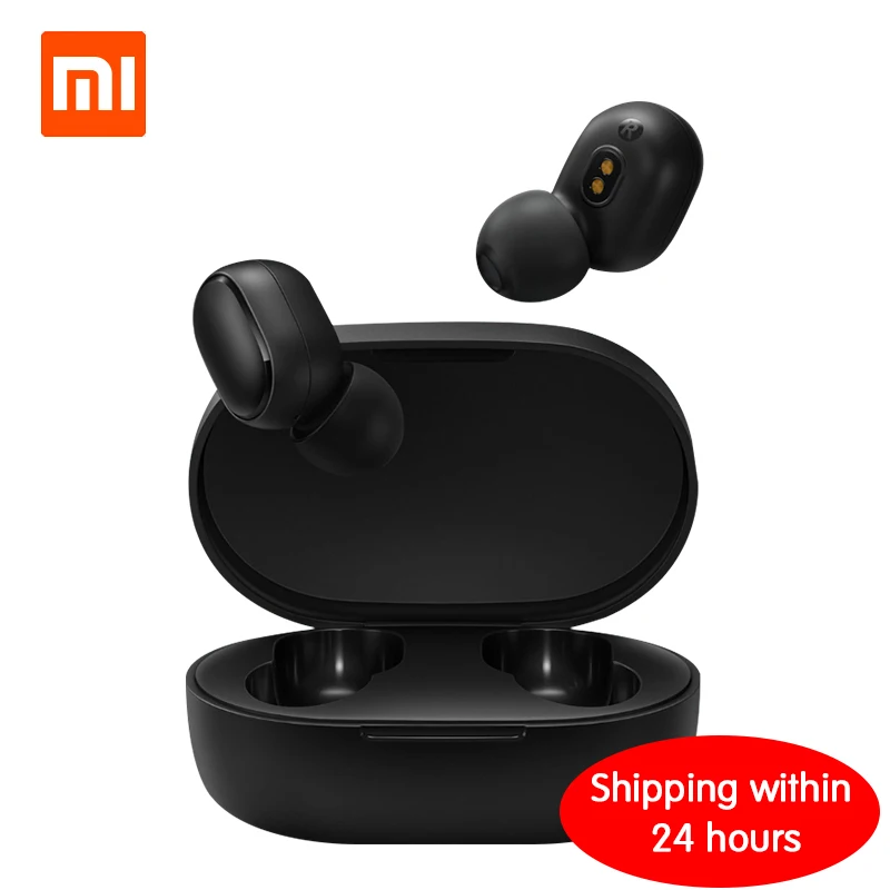 

In Stock Xiaomi Redmi Airdots TWS Bluetooth Earphone Stereo bass BT 5.0 Eeadphones With Mic Handsfree Earbuds AI Control