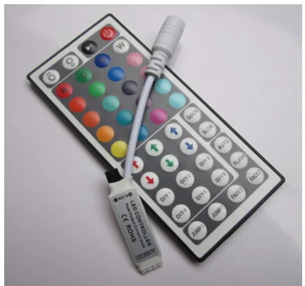 

LED Mini Controller 44 Key IR Single Head RGB Lamp Band Infrared Mini Controller