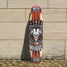 KOSTON pro multifunction longboard deck with 9ply canadian maple hot air pressed, allround usage long skateboard deck.