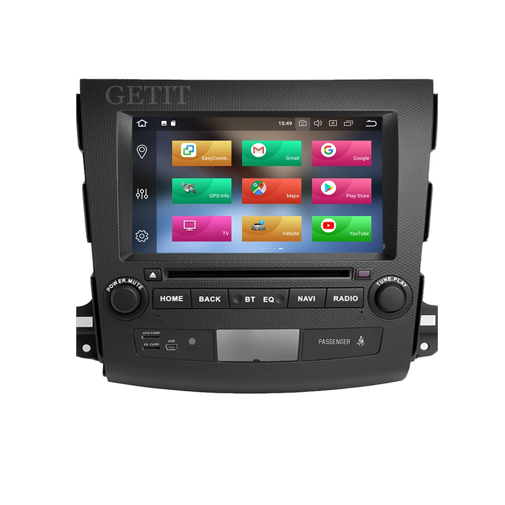 Cheap 8 Core 4G + 32G Android 9.0 Car DVD Radio Multimedia Player for Mitsubishi Outlander 2007-2012 Peugeot 4007/Citroen C-Cross 1
