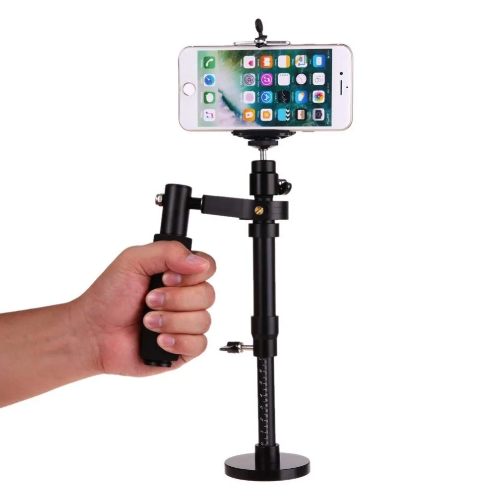 

Adjustable Handheld Video Shooting Stabilizer Steadycam Steadicam for SJCAM Gopro DSLR Cameras for iPhone 6 7 Plus Samsung Phon