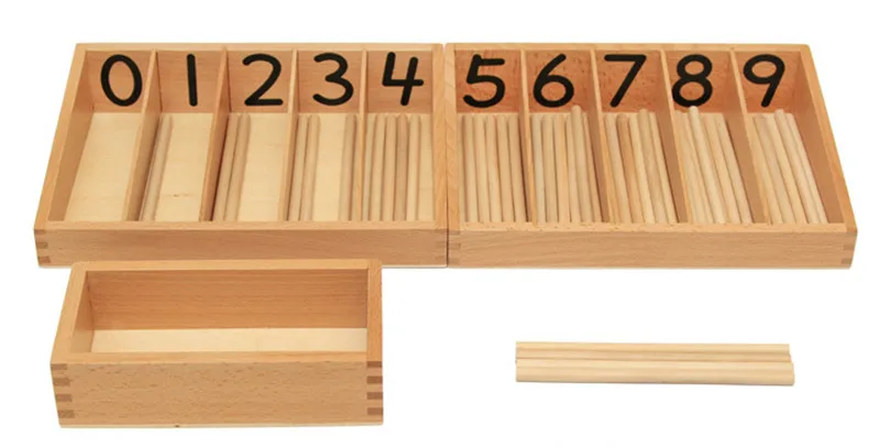 New Wooden Toy Baby Toy Spindle Box With 45 Spindles Montessori Mathematics Learning and Education Educational Toys Spindle Rod New Wooden Toy Baby Toy Spindle Box With 45 Spindles Montessori Mathematics Learning and Education Educational Toys Spindle Rod
