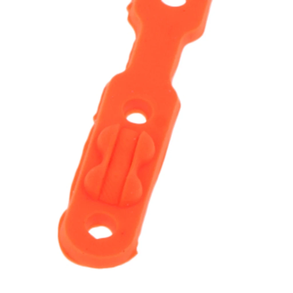 4pcs Soft Silicone Badminton Racket Grommets Eyelets Restringing Tube Accessory String Frame Guard