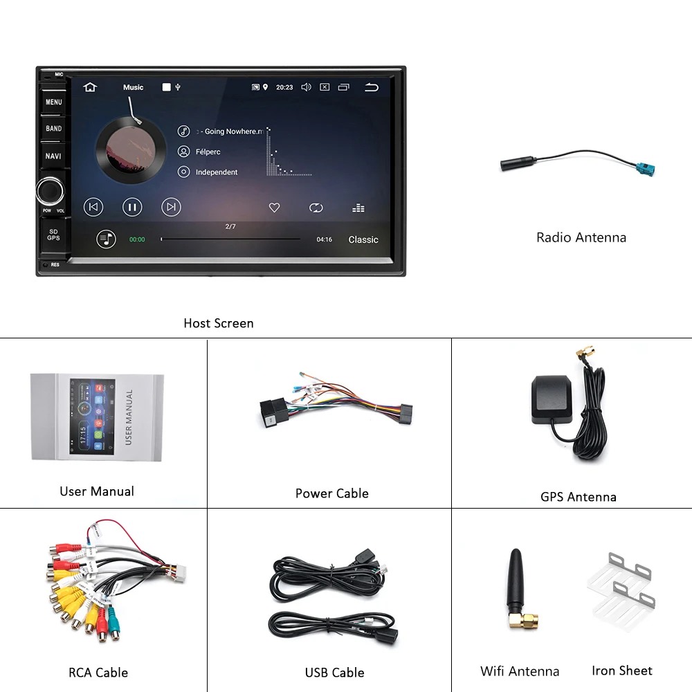 Hikity 2 din автомагнитола " сенсорный экран Авторадио Мультимедиа MP5 плеер ISO/Android зеркальная связь автомобиля стерео Поддержка резервная камера