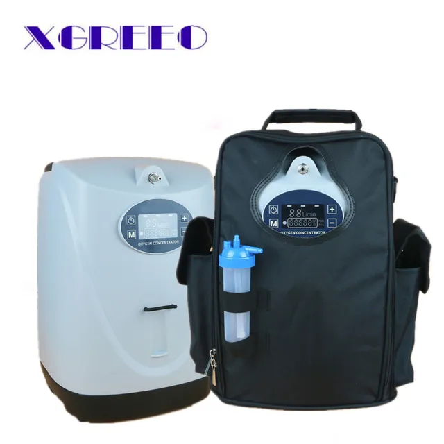 XGREEO Battery Operated Portable Oxygen Concentrator Generator Home Car