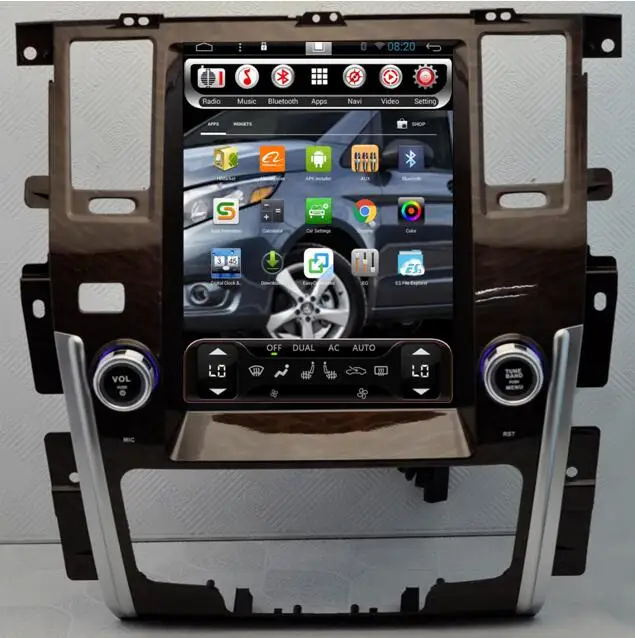 Sale 10.4" Android 6.0 Car Audio 2Gb Ram 16Gb Rom For Nissan Patrol--- Support steerring wheel control 1024*600 5