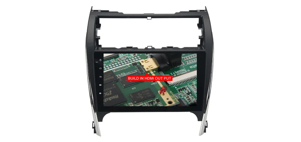 Clearance 10.2" Android 8.1 Car GPS player for Toyota Camry 2012-14 USA&Mid-East Version auto Car radio head unit  2Gb Ram+16Gb Rom 64bit 11