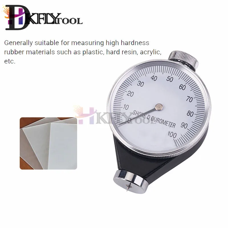 thumbnail image 2 of Shore Type A Rubber Tire Durometer - Professional Hardness Tester Meter 0-100 Degrees 2 of 5